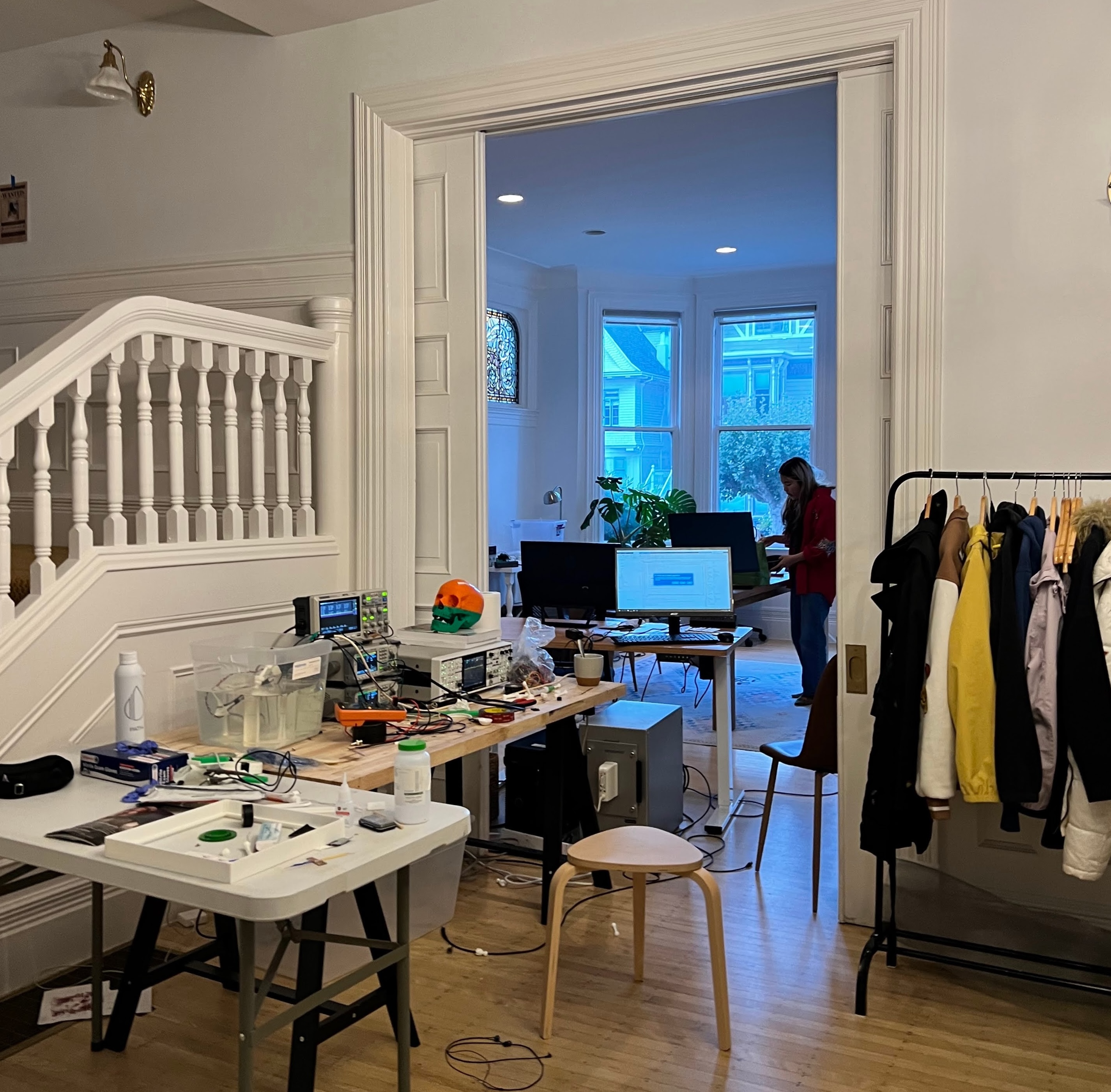 The entrance to LxM's hardware space