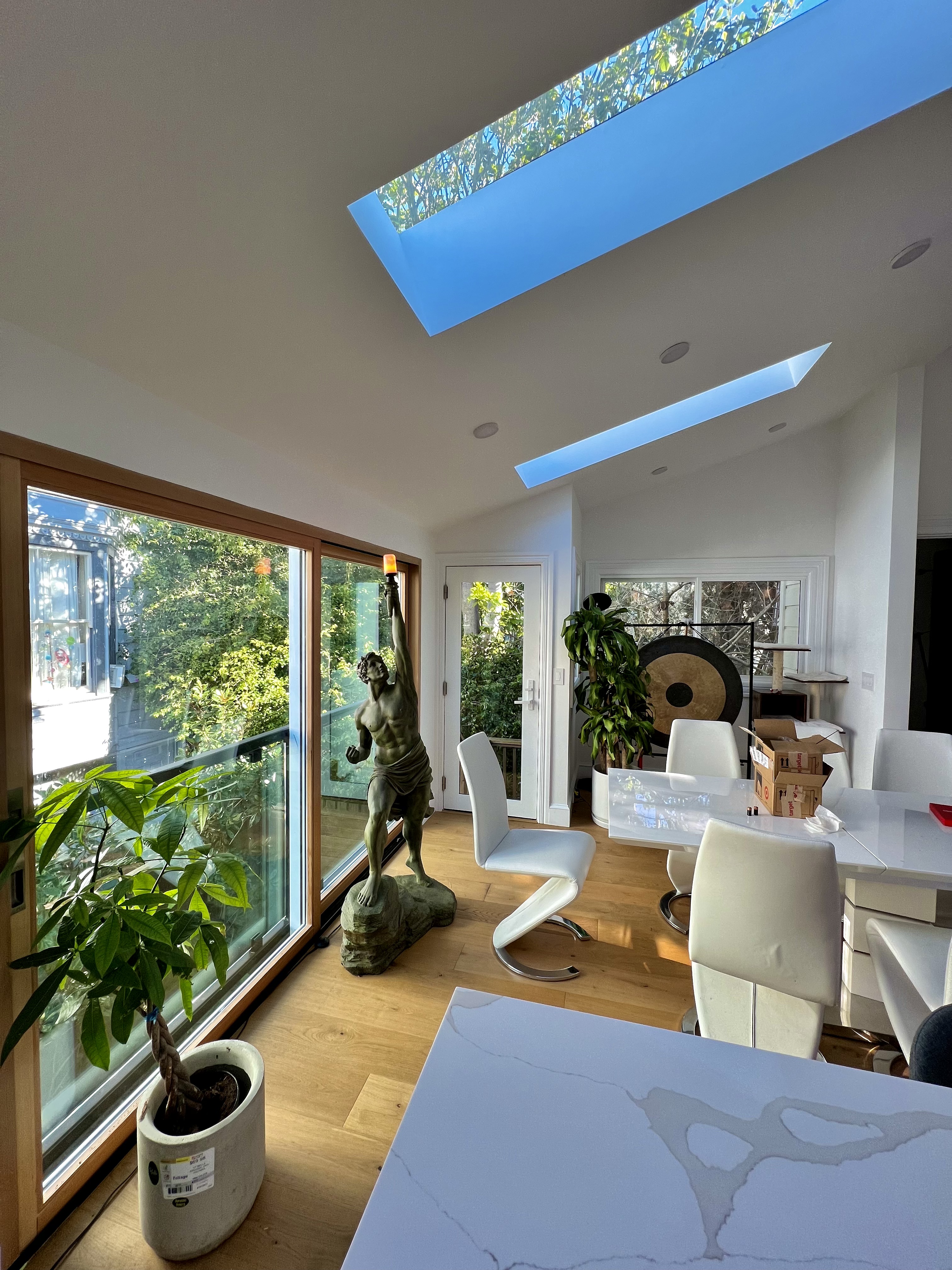 The dining area inside Sol